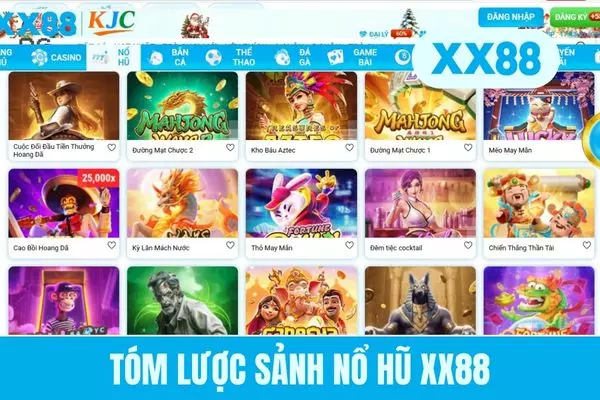 Tóm lược sảnh nổ hũ XX88 Tóm lược sảnh nổ hũ XX88